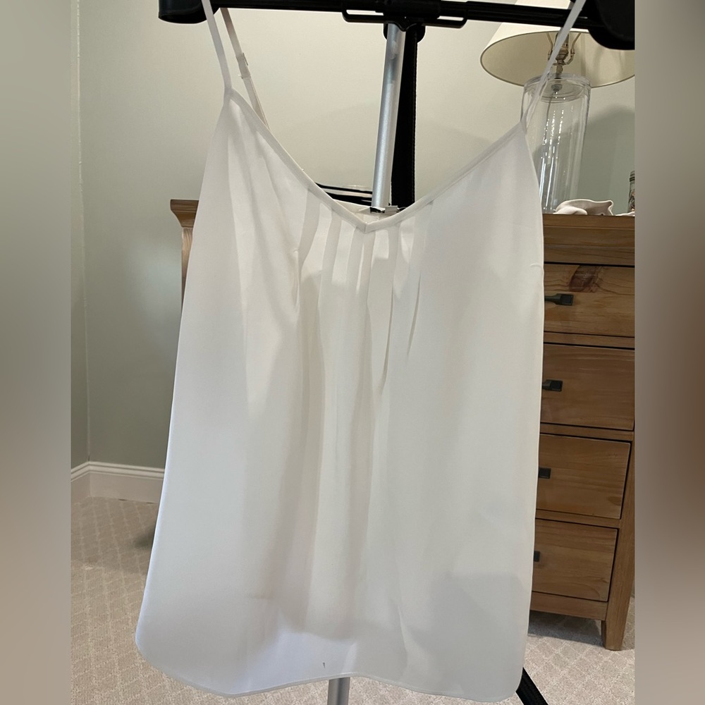 White silky top - Aritzia